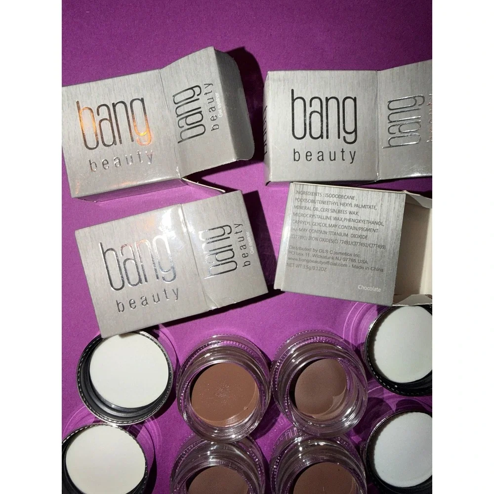 Bang Beauty Gel Eyeliner Chocolate 3.5g Pot Creamy Matte Longwear 4-Pack Set